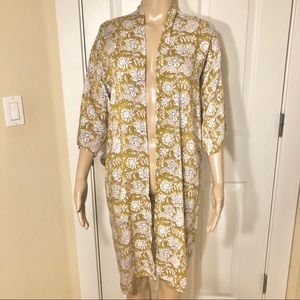 ANTHRO Natalie Martin Boho Festival Kimono Duster